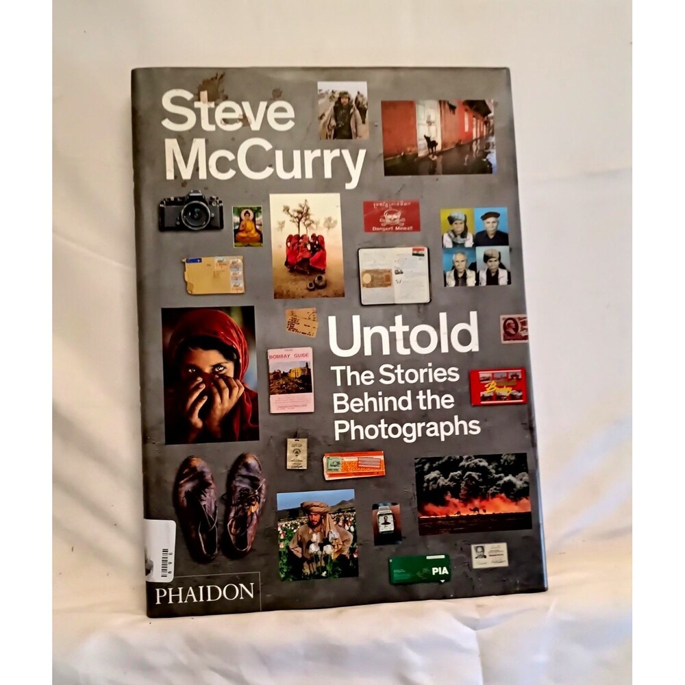 Steve McCurry Untold Stories Behind Photographs Phaidon 2013 Hardcover Photo Boo